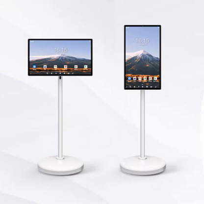 24 Inch Portable Tv with 13MP Camera Smart Mobile Rotation Monitor Touch screen smart portable