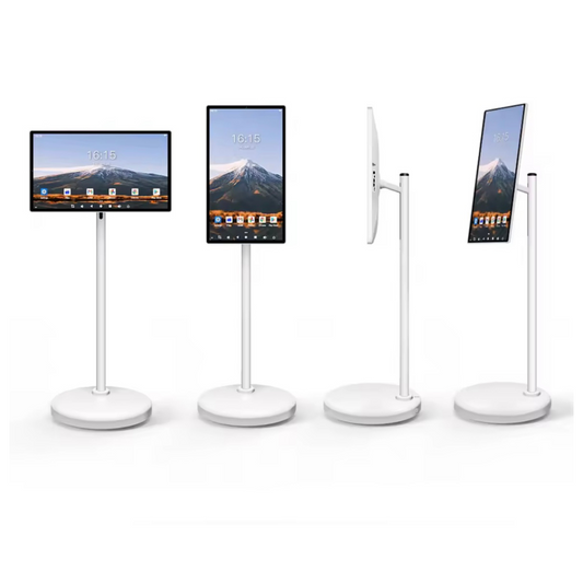 24 Inch Portable Tv with 13MP Camera Smart Mobile Rotation Monitor Touch screen smart portable
